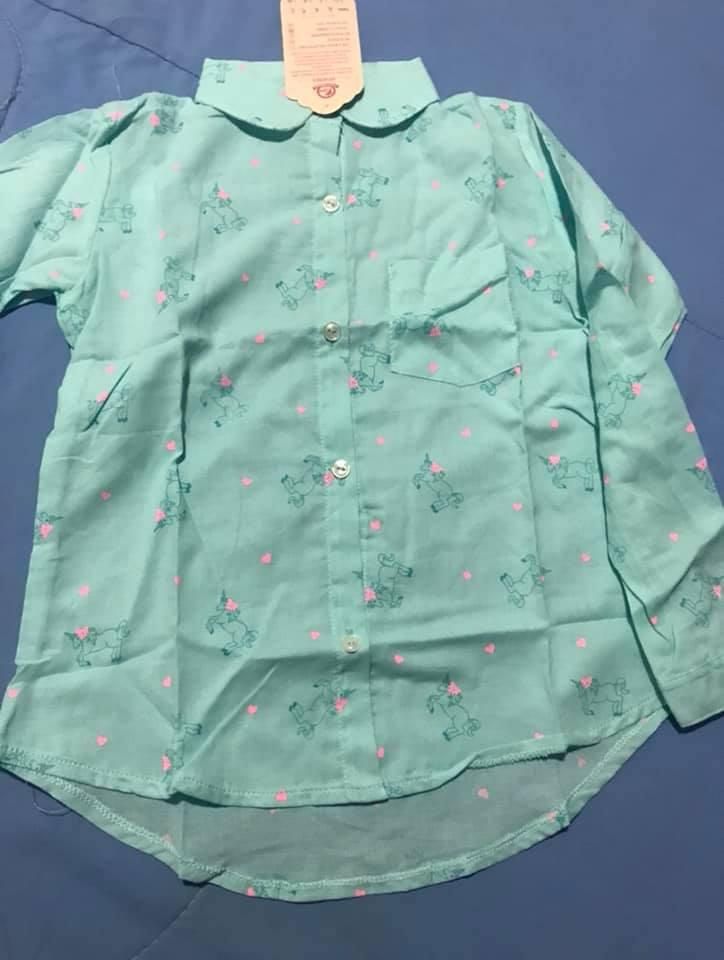 camisa unicornio para niñas