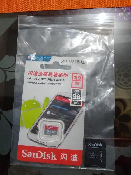 Memoria Micro Sd de 32gb Sandisk Ultra