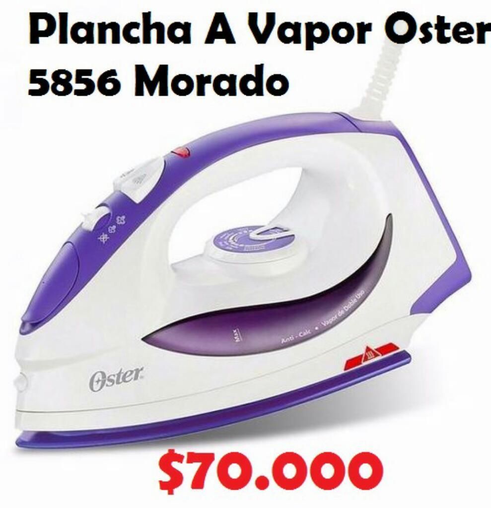 Plancha a Vapor Oster  Morado