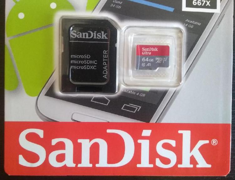 Tarjeta Sandisk Ultra Micro Sd 64 Gb