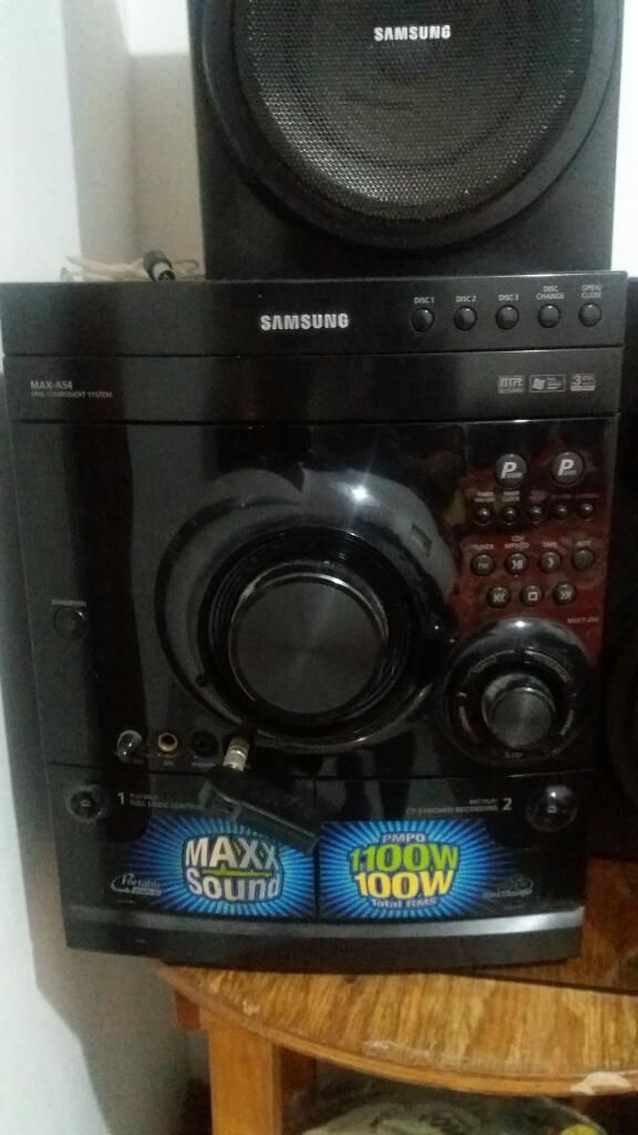 Vendo Mini Componente Samsung