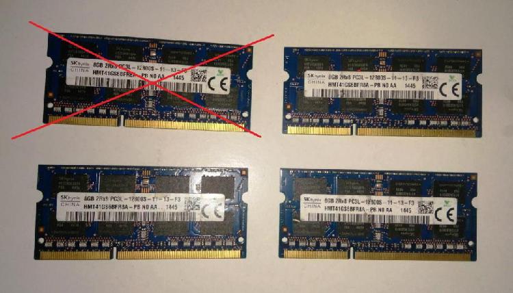 Memorias RAM 8GB DDR3 PC3L Para Portátil Con domicilio en
