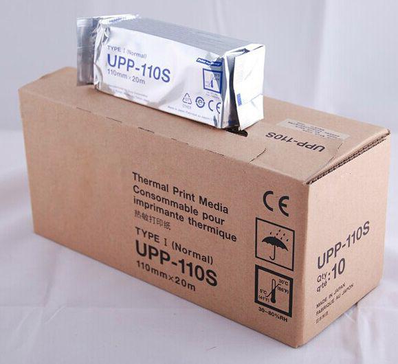 Papel Impresora Ecografo Sony Upp110s Normal X 10 Unidades