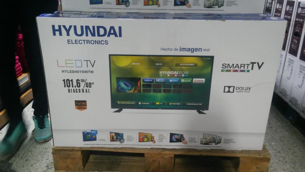 Hyundai tv smart 40 NUEVO CON GARANTIA