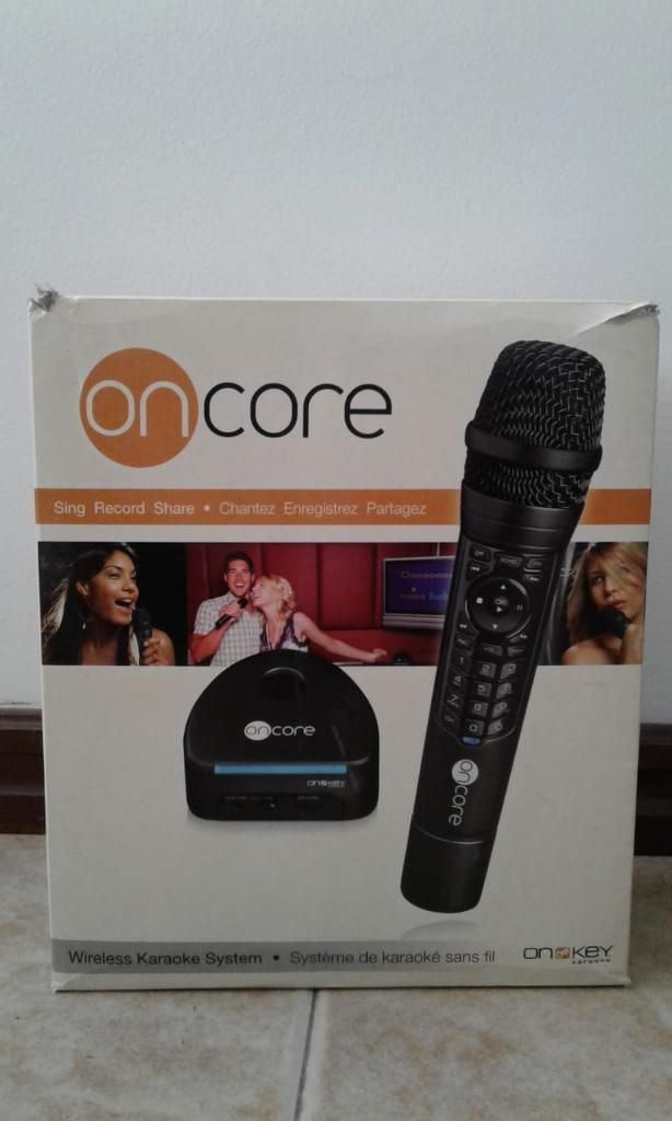 Oncore Karaoke Sistema Original Nuevo