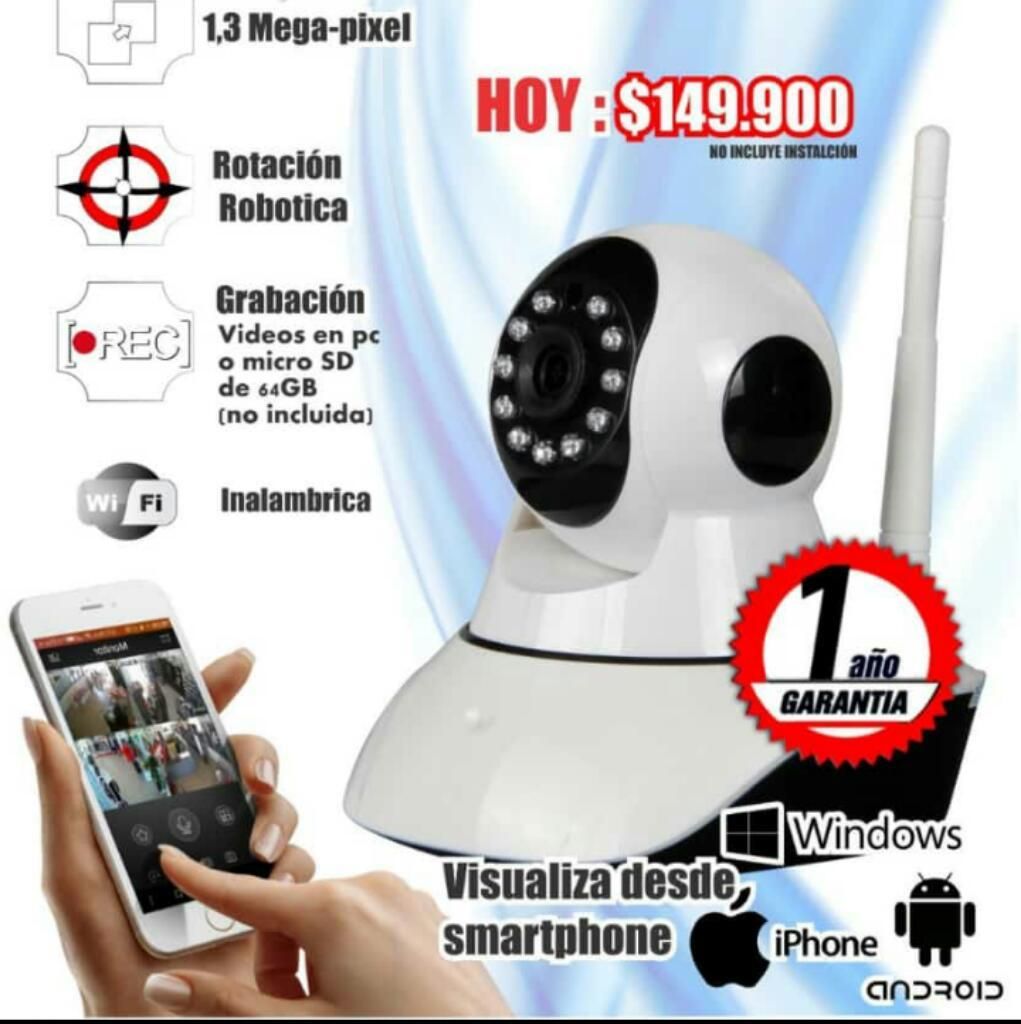 Promoción Camara Wifi hasta El Sábado