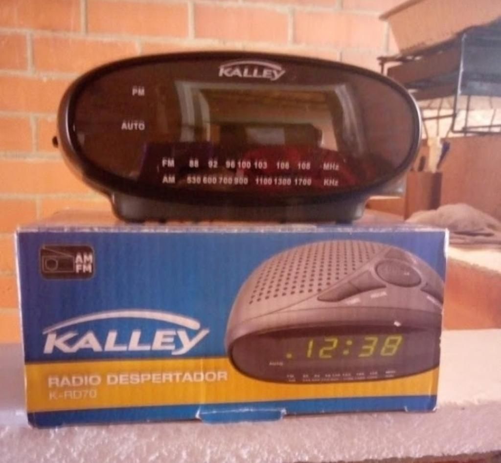 Radio Despertador Kalley Excelente Estad