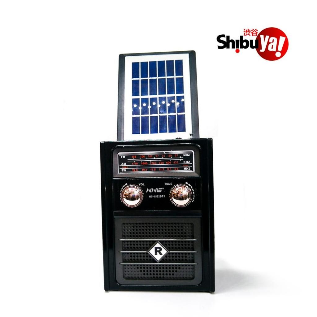 Radio con panel solar