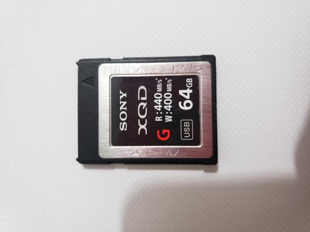 Tarjeta de Memoria Sony 64 Gb x Xqd