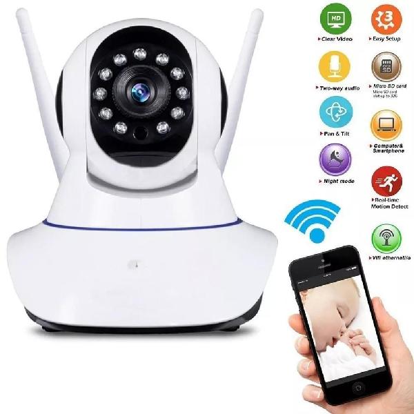 Camara Ip, Wifi, Cámara De Vigilancia, Seguridad.