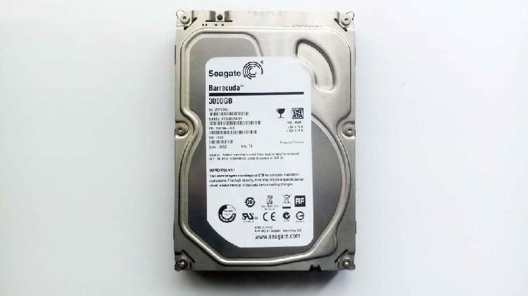 Disco Seagate Barracuda 3 Teras 3.5 pulgadas