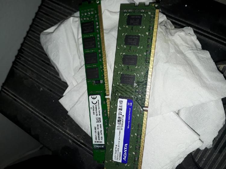 Memorias RAM DDR3 2GB y 4GB a 1333 MHz