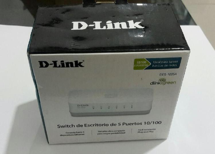 Mini Switch Dlink 5 Puertos vendo o cambio