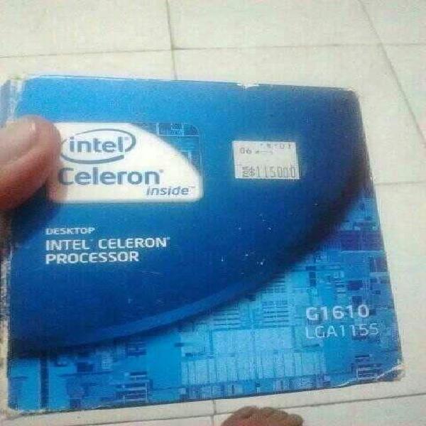 Procesador Intel Celeron G1610 tercera generación S 1155 en