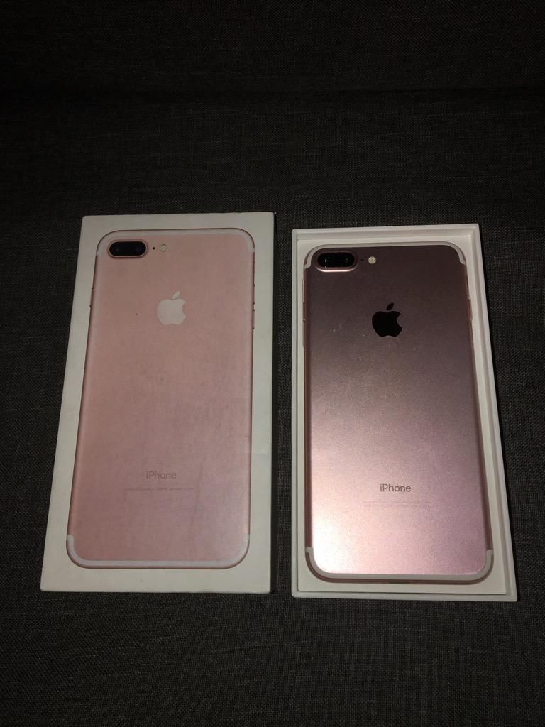 Vendo iPhone 7 Plus Color Oro Rosa