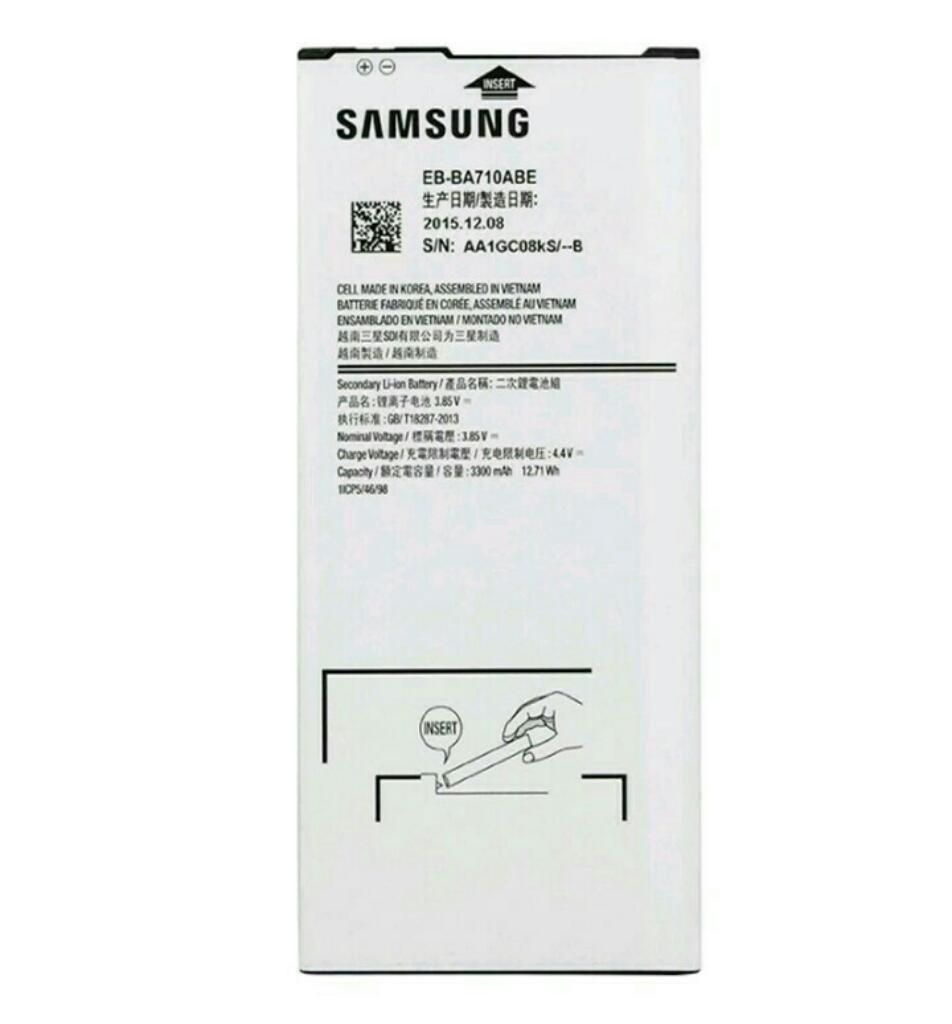 Bateria Samsung Galaxy A3, A5, A7, A9