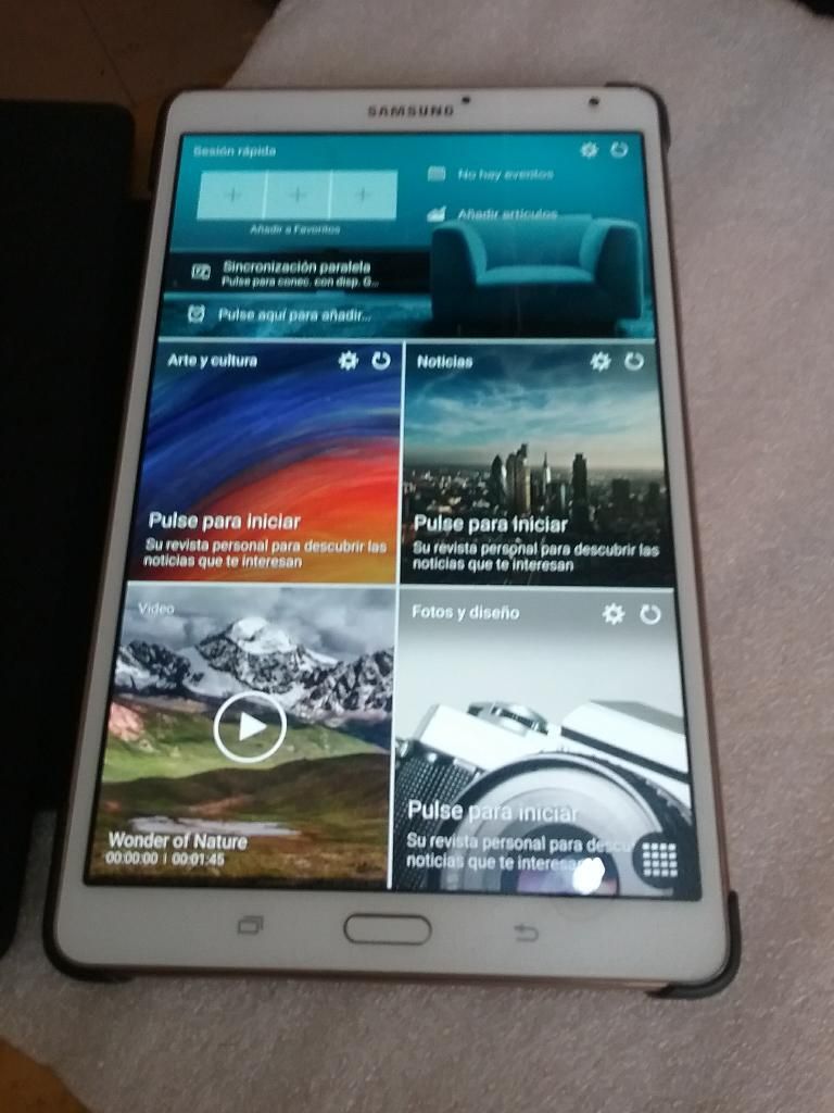 Samsung Tab S de 8.2 Pul 2 en Ram 16 Gb