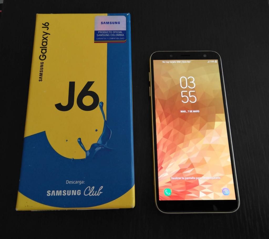 Vendo Samsung J6 Dorado Como Nuevo