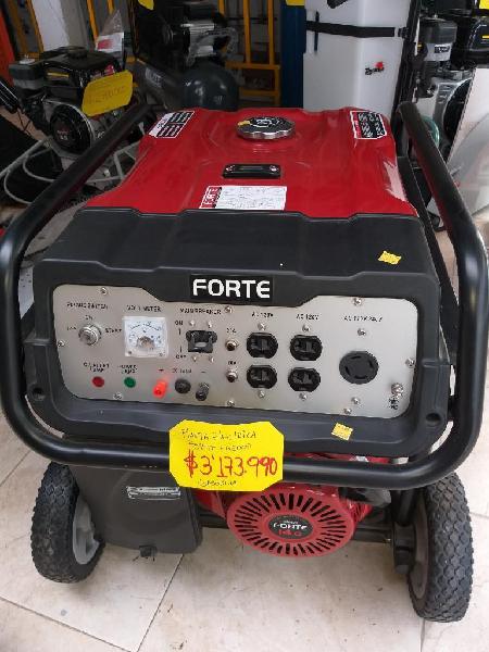 Generador Forte a Gasolina,arranque Elec