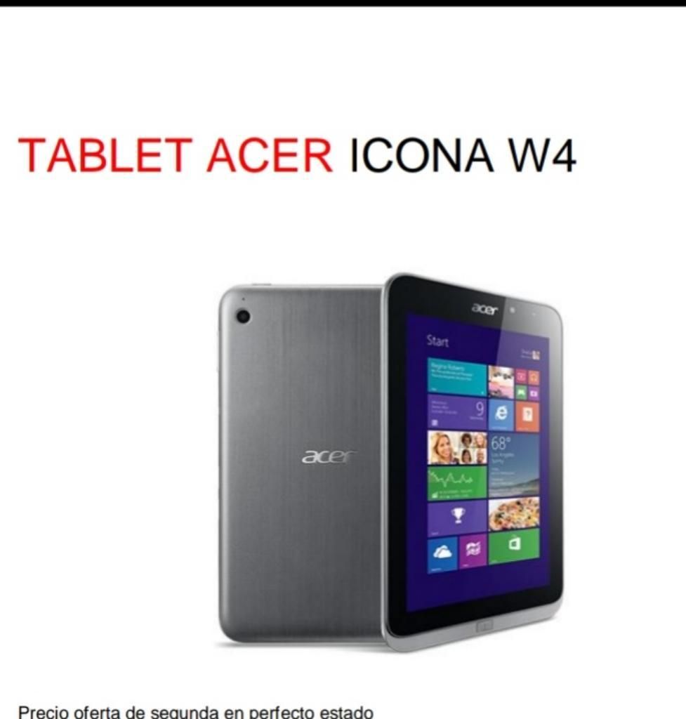 Tablet Acer Icona W4