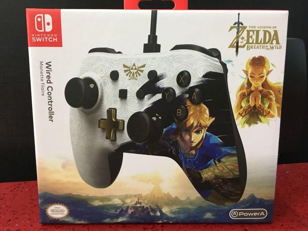 Control Pro Alambrico Edicion Zelda (Switch)