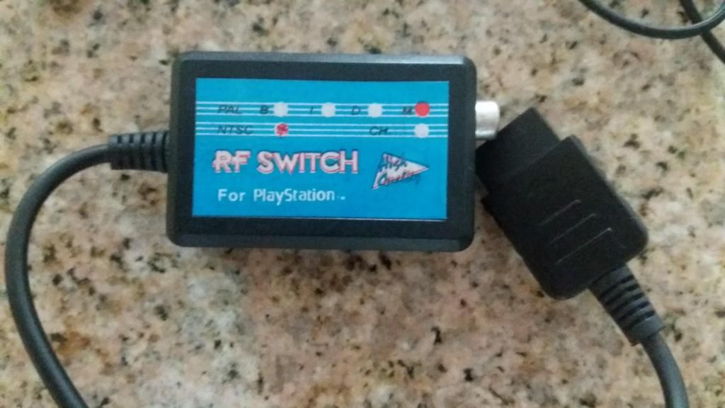 Play 2 RF Switch coneccion a TV