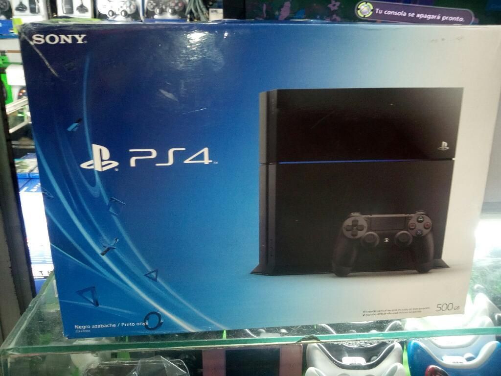 Ps4 Fat con 1 Control Y 1 Juego