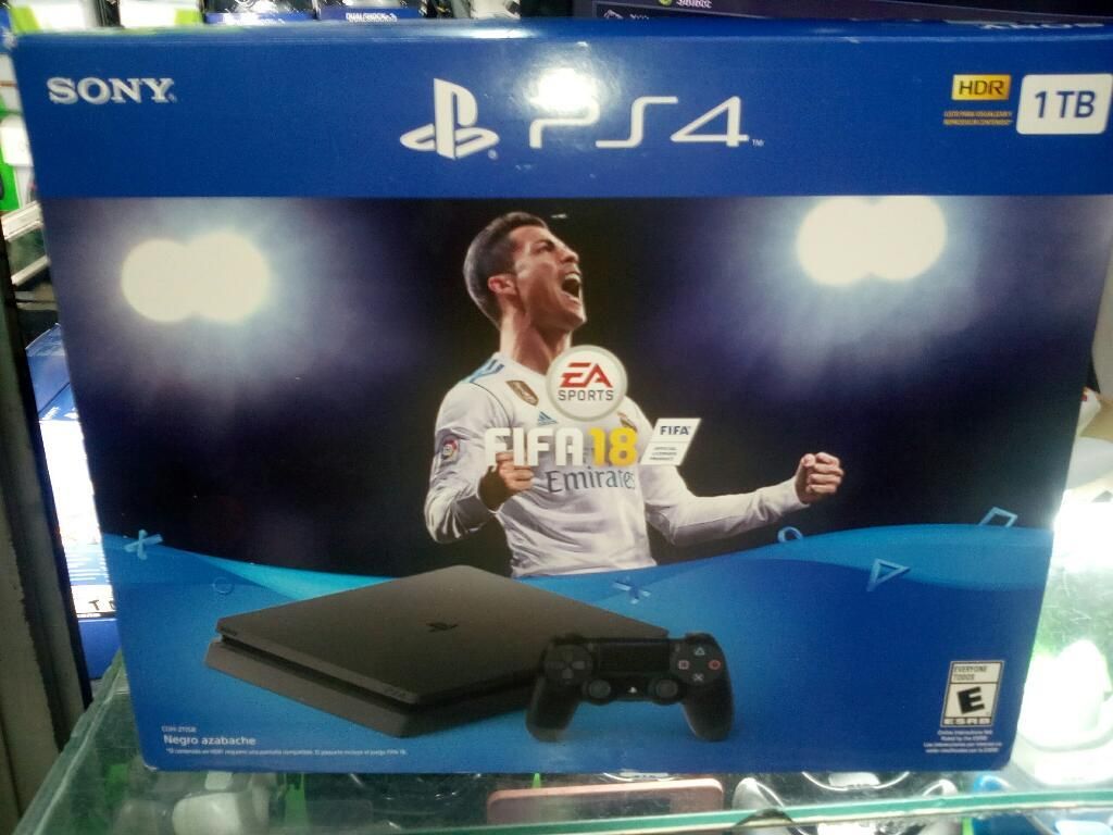 Ps4 Slim de 1tb 1 Control Y 1 Juego