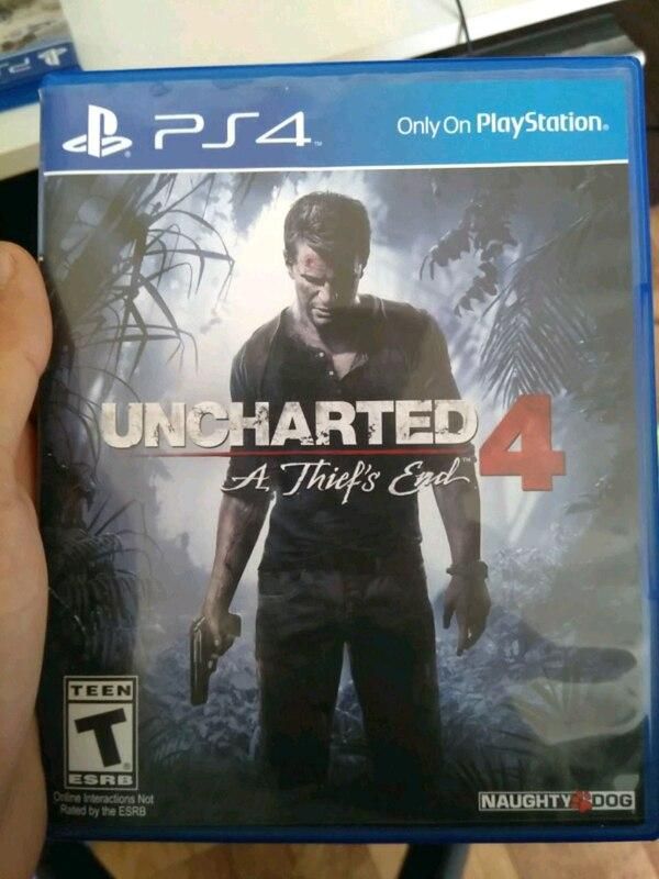 UNCHARTED 4 PARA PS4 FISICO