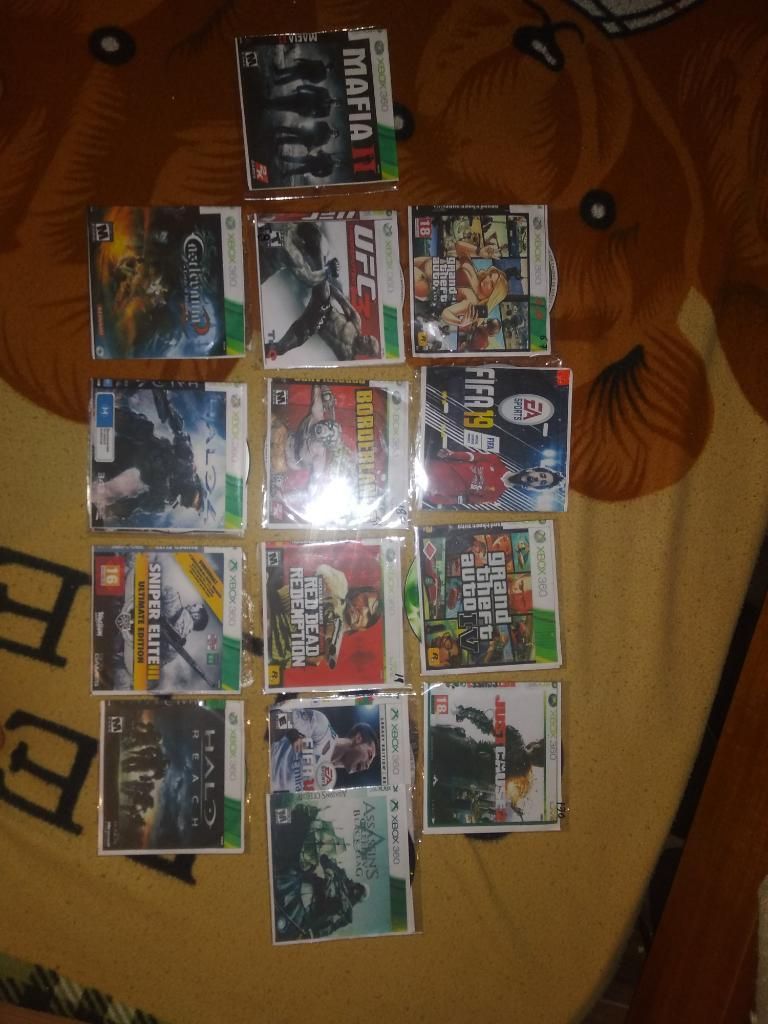 Vendo 15 Juegos de Xbox 360