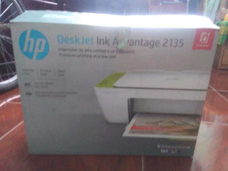 Vendo Impresora Hp Deskjet Ink 2135