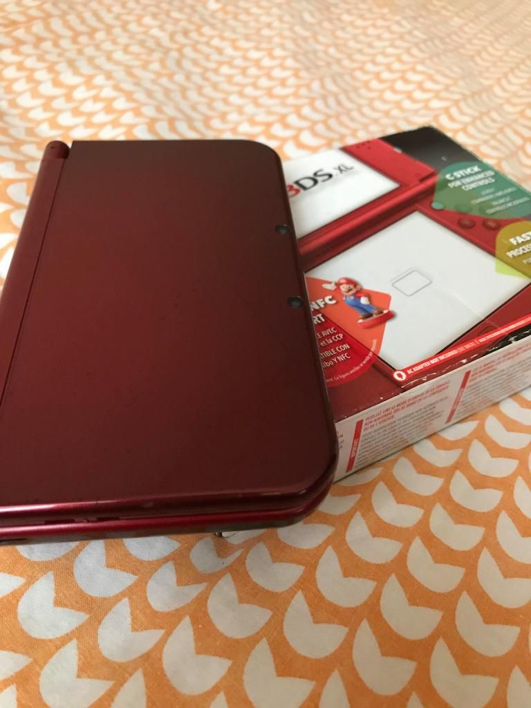 Vendo o Cambio New Nintendo 3DS XL edicion red programada