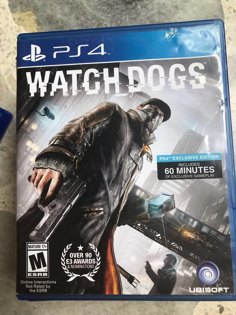 Watch Dog Ps4