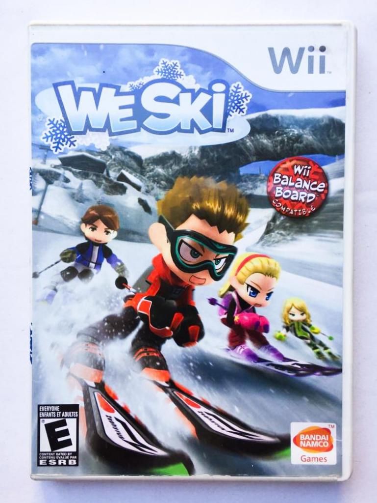 We Ski. Juego Original de Wii.