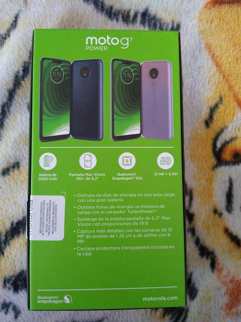 Vendo Moto G7 Power 1 Mes de Uso