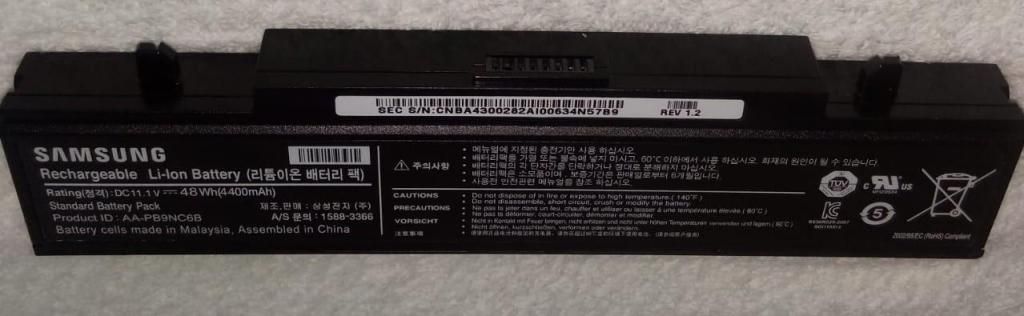 Bateria Samsung NP-R470 NP-R480 R530 R580 R620