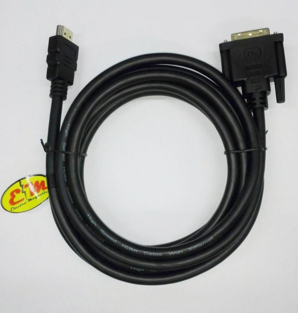 CABLE HDMI MACHO A DVI 241 MACHO AWG30 DE 3m