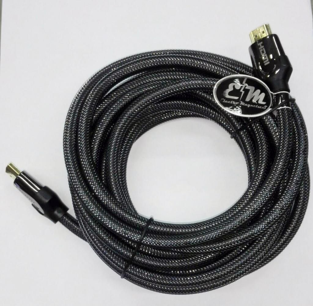 CABLE HDMI V2,0 DE 5m 28AWG RECUBIERTO EN NYLON, CONDUCTOR