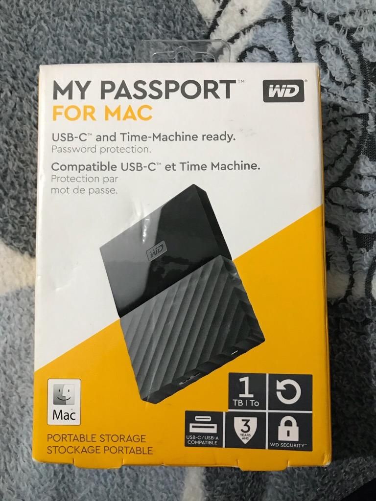 Disco Duro 1Tb para Mac
