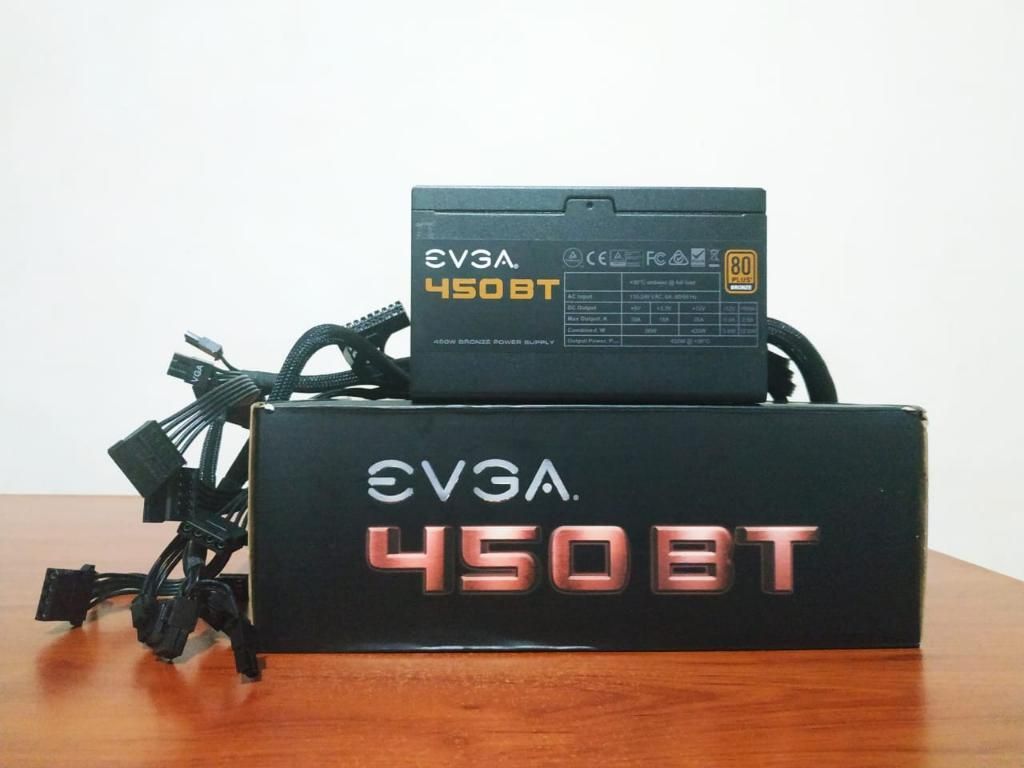 Fuente de Poder Evga 450w 80 Plus Bronce