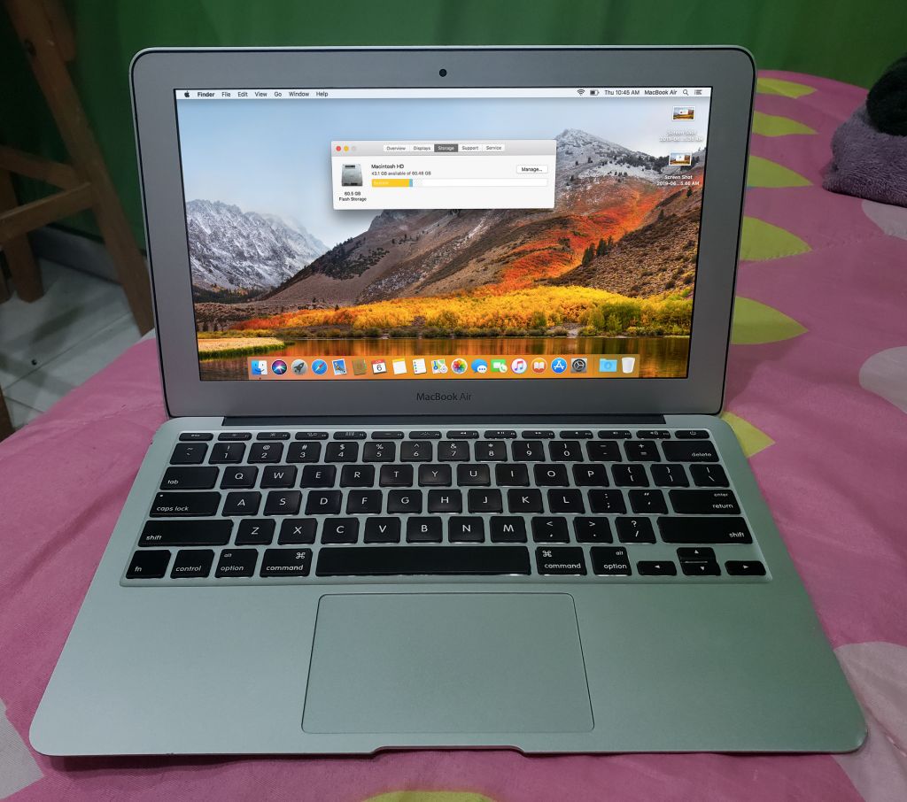 MacBook Air , Intel Core i5 1.6GHz, Memoria 2GB