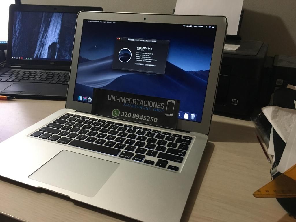 Macbook air  core i5 8 ram