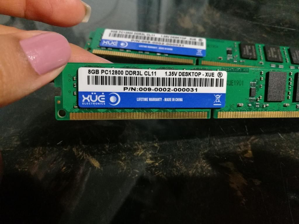 Memoria Ram 8GB DDR3 PC de Escritorio