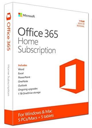 office 365 home subcription