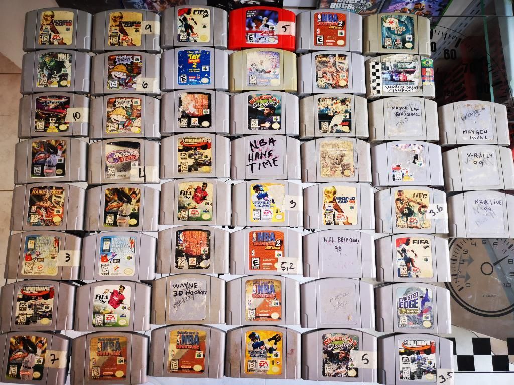 Juegos de Nintendo 64 a 10 Cualquiera
