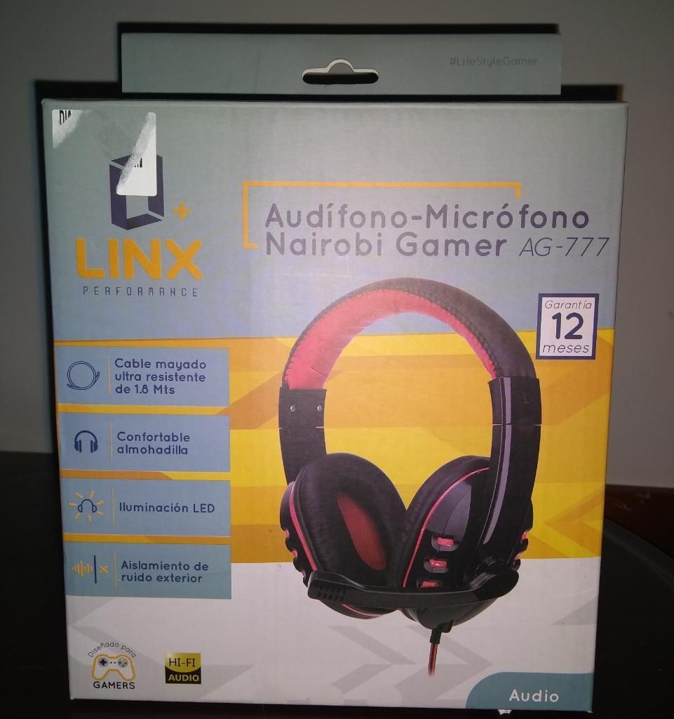 Audífonos Gamer Linx