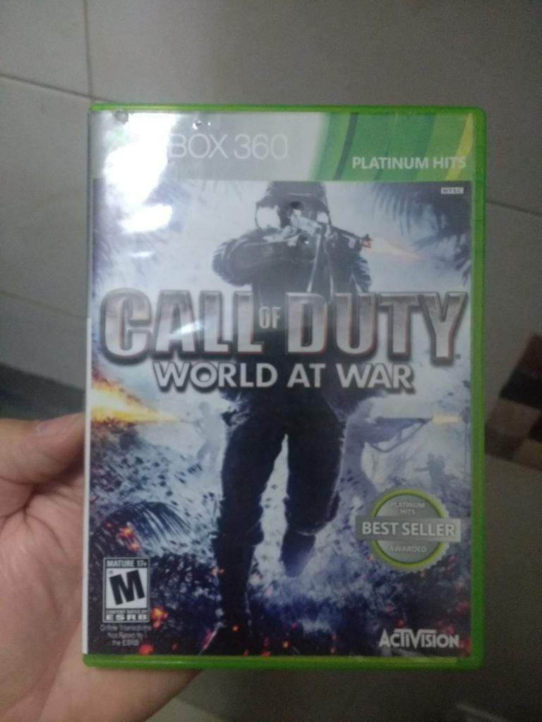 Call Of Duty World Of War Xbox 360