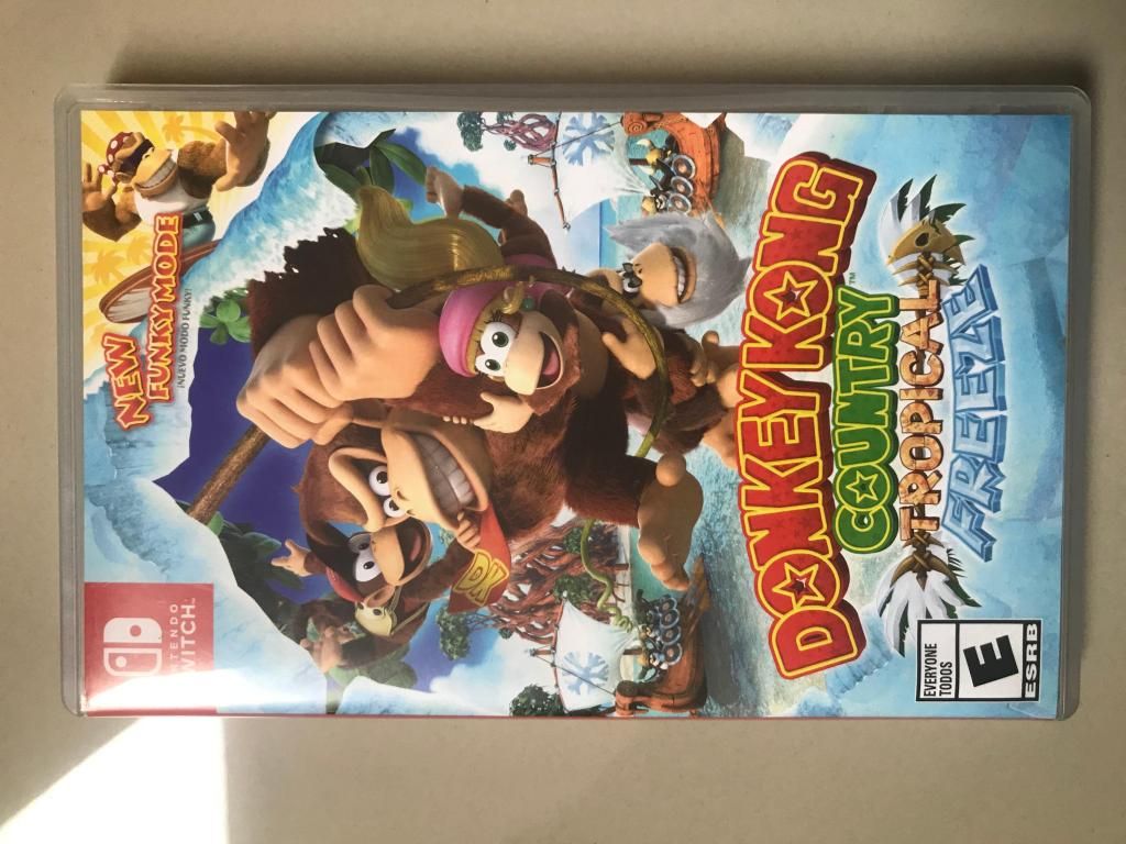 Donkey Kong Country Tropical Freeze Nintendo Swicht