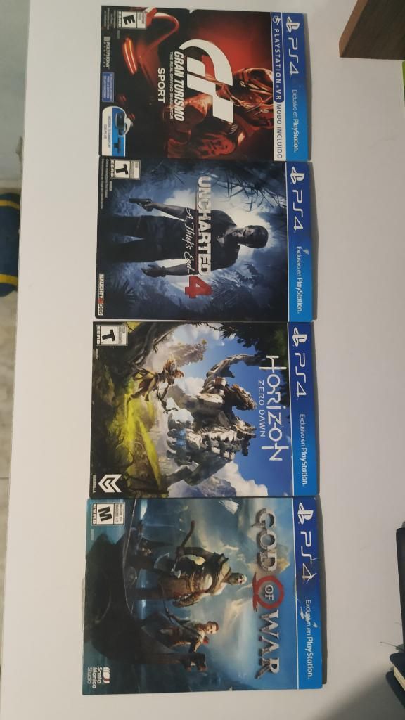 Juegos Exclusivos Ps4