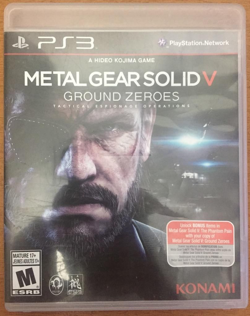 Metal Gear Solid V Ps3
